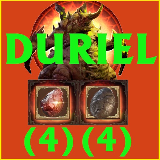 Zdjęcie oferty: Diablo 4 Sezon 4 Duriel Uber Shard 4x Egg 4x