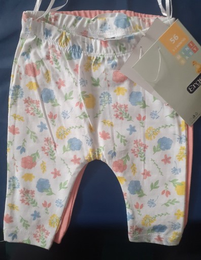 Zdjęcie oferty: Spodnie niemowlęce roz. 56, dwupak