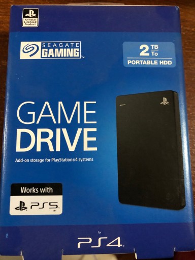 Zdjęcie oferty: PS4 SEAGATE 2TB, Dysk zewnętrzny