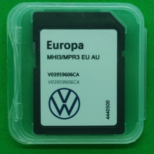 Zdjęcie oferty: Mapa Europy karta SD dla Volkswagen MHI3/MOI3 2023
