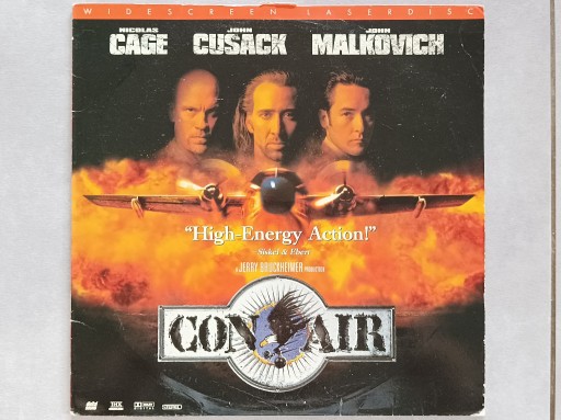 Zdjęcie oferty: Film Con Air - lot skazańców LaserDisc Laser Disc