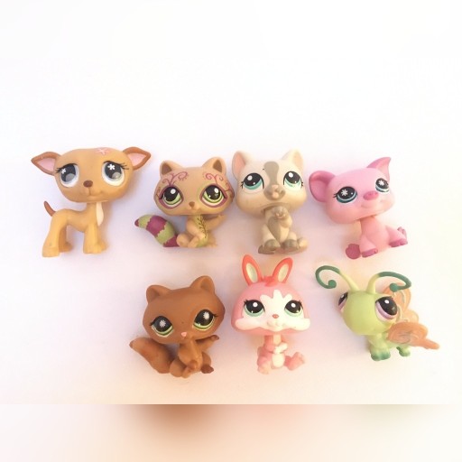 Zdjęcie oferty: littlest pet shop zestaw figurek 