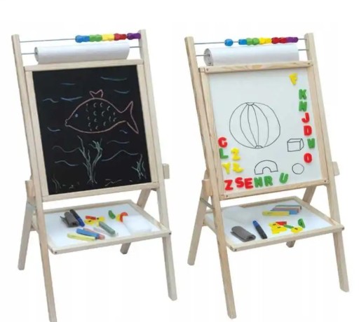 Zdjęcie oferty: Obrotowa Tablica Magnetyczna 4w1 z Papierem