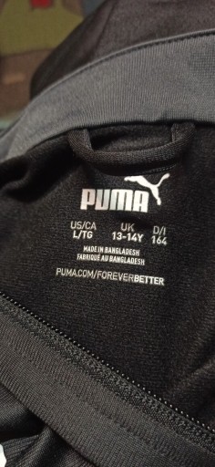 Zdjęcie oferty: Dres Puma 13-14 lat czarny 
