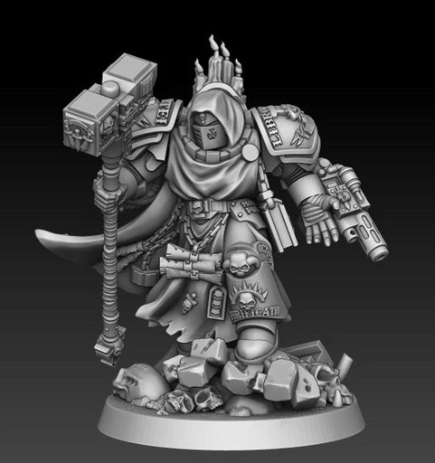 Zdjęcie oferty: Silver Warden Librarian 40k Grey Knights