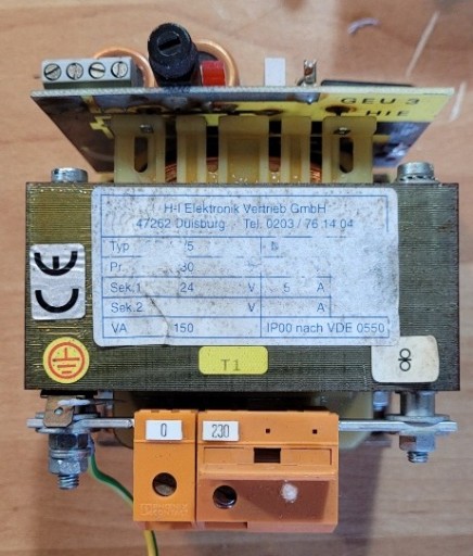 Zdjęcie oferty: Transformator z prostownikiem, zasilacz 24V/5A