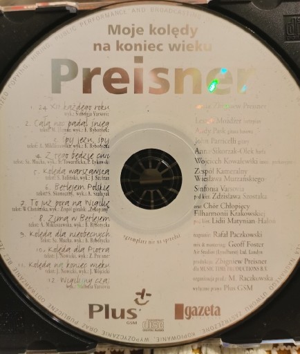 Zdjęcie oferty: Płyta CD kolędy 