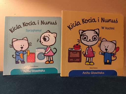 Zdjęcie oferty: Kicia Kocia i Nunuś - 2 książeczki