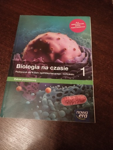 Zdjęcie oferty: Biologia na czasie 1 zakres podst. Nowa era