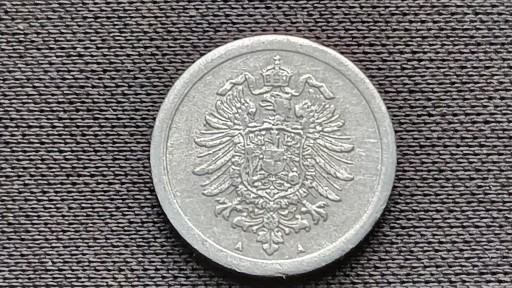 Zdjęcie oferty: 1 Pfennig Kaiserreich 1917 Aluminium J.300