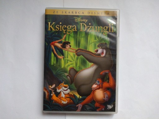 Zdjęcie oferty: Disney Księga Dżungli 1 Film PL DVD