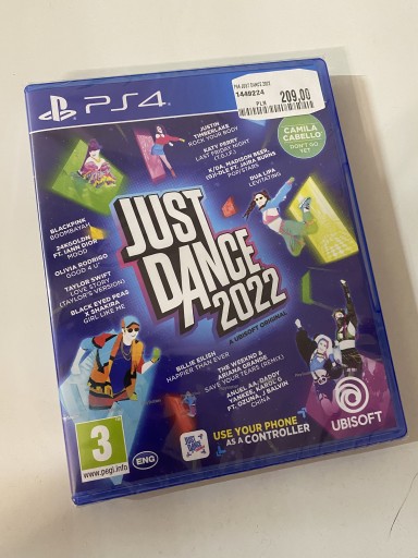 Zdjęcie oferty: Just Dance 2022 Ps4 Nowa Folia 