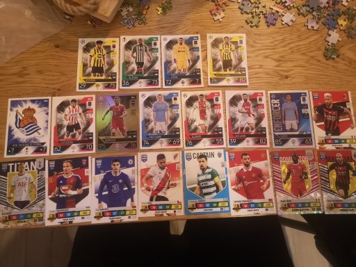 Zdjęcie oferty: 9szt karty Panini 2023 + 11kart match attax