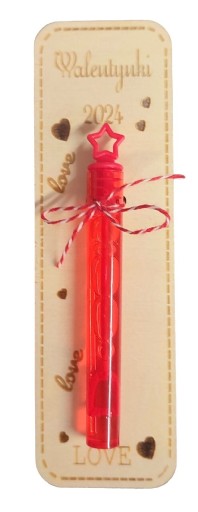 Zdjęcie oferty: Bańki mydlane, Walentynki, prezent, przedszkole 