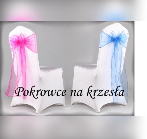 Zdjęcie oferty: Pokrowce HQualit na krzesła Komunia Wesele Kielce