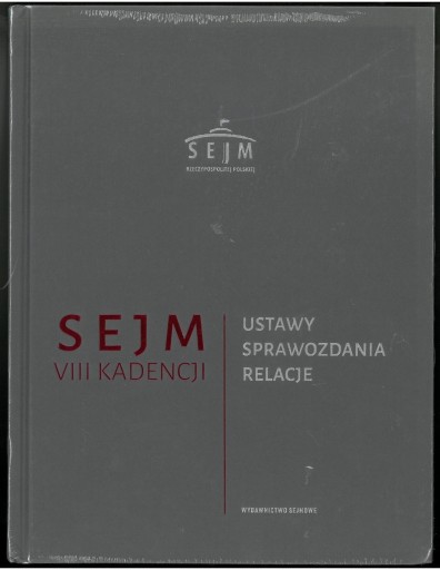 Zdjęcie oferty: Sejm VIII kadencji