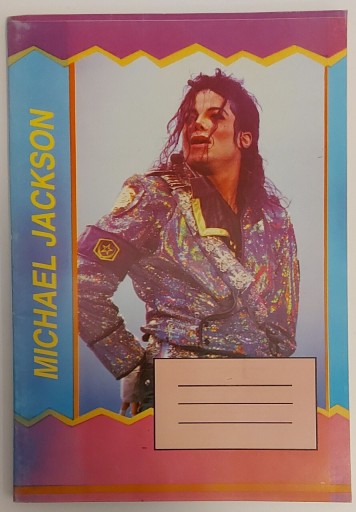 Zdjęcie oferty: Zeszyt Michael Jackson A5 80 kartek w linię.