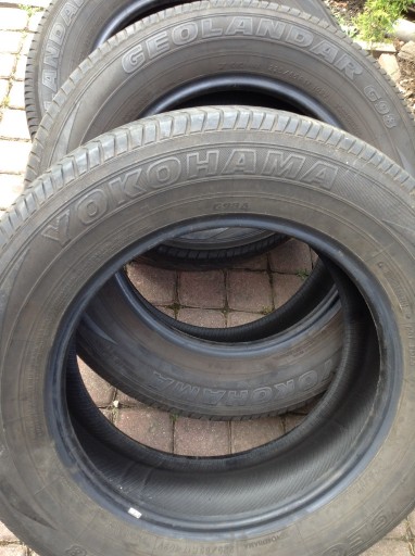 Zdjęcie oferty: Opony YOKOHAMA  225/65R 17 4 szt za 390 zł 