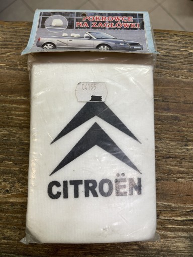 Zdjęcie oferty: Retro pokrowce na zagłówki citroen