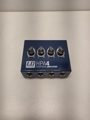 Zdjęcie oferty: Wzmacniacz Słuchawkowy LD Systems HPA 4 - 4-Kanałowy Splitter