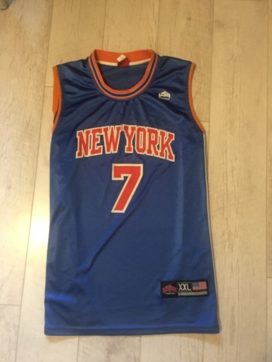 Zdjęcie oferty: Męska Koszulka Koszykarska New York Anthony 7 XXL