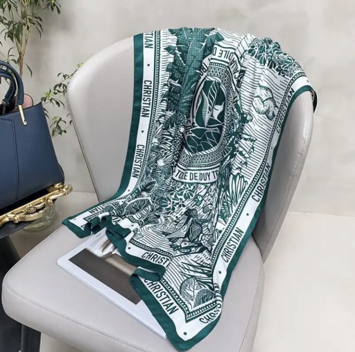 Zdjęcie oferty: Dior Tropical szal apaszka chusta luksus jedwabny