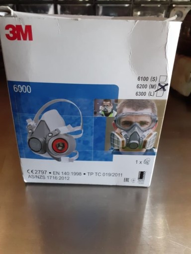 Zdjęcie oferty: Pochłaniacz 3M 6051 Filtr Węglowy do Masek 3M 2szt