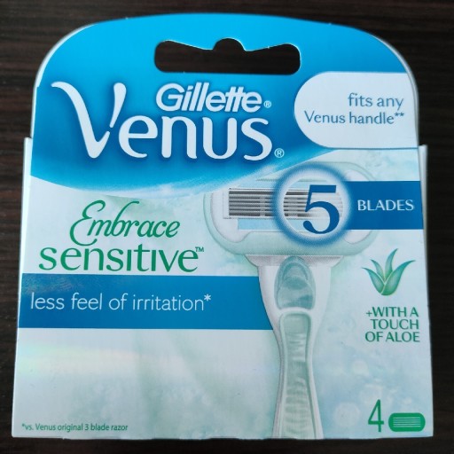 Zdjęcie oferty: Gillette Venus Sensitive Embrace 4 szt.