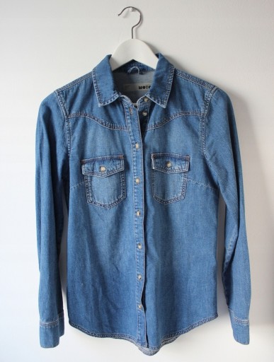 Zdjęcie oferty: Koszula jeansowa TOPSHOP MOTO denim