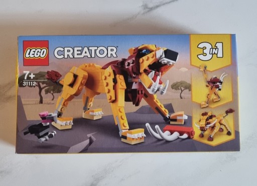 Zdjęcie oferty: LEGO CREATOR 31112 dziki lew