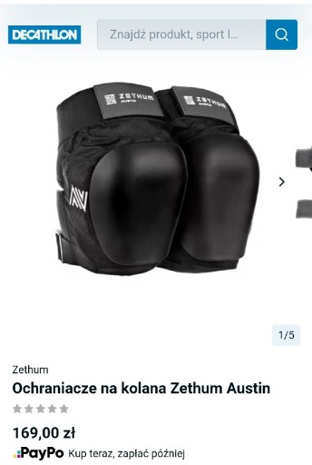 Zdjęcie oferty: Ochraniacze na kolana Zethum 