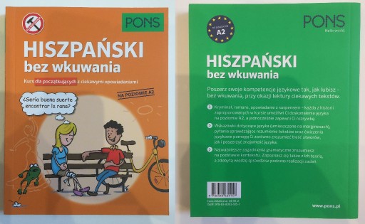 Zdjęcie oferty: Hiszpański bez wkuwania - poziom A2