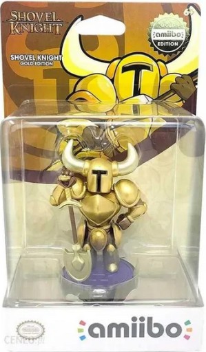 Zdjęcie oferty: Figurka Shovel Knight Amiibo Gold Edition NOWA