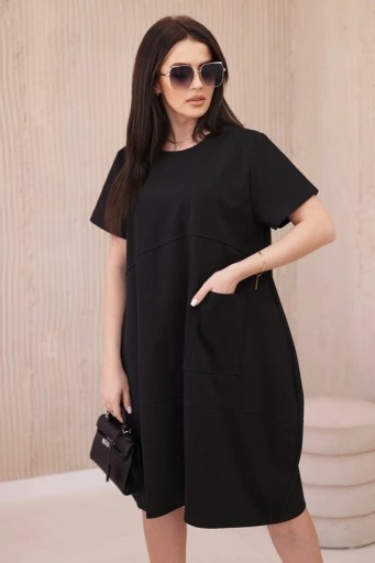 Zdjęcie oferty: Sukienka dresowa bawełna Punto nowość czer