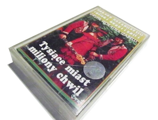 Zdjęcie oferty: GRUPA WOKALNA IZABELLI Tysiące miast miliony chwil kaseta audio