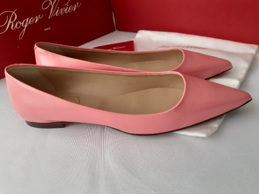 Zdjęcie oferty: ROGER VIVIER FRANCUSKIE BALERINKI 35 NOWE 