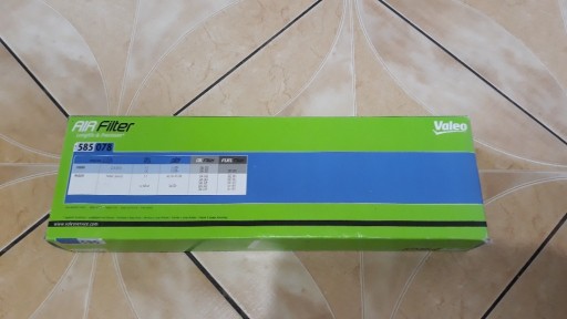 Zdjęcie oferty: Filtr powietrza VALEO 585078