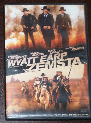 Zdjęcie oferty: WYATT EARP ZEMSTA western DVD Val Kilmer S.Roberts