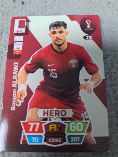 Zdjęcie oferty: FIFA World Cup Qatar 210 Hero Bassam Alravi