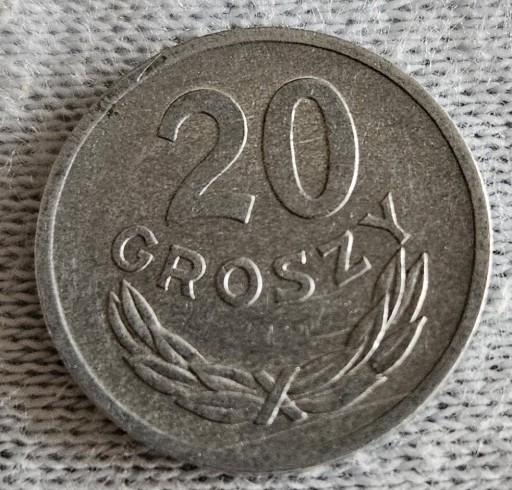 Zdjęcie oferty: Moneta 20 groszy z roku 1973 że znakiem mennicy 