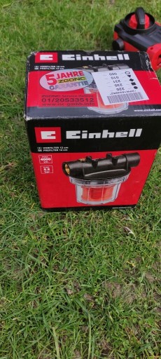 Zdjęcie oferty: Filtr wstępny pompy Einhell 12 cm