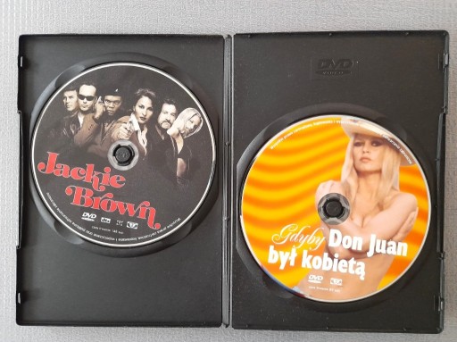 Zdjęcie oferty: Jackie Brown + Gdyby Don Juan był kobietą: 2 DVD