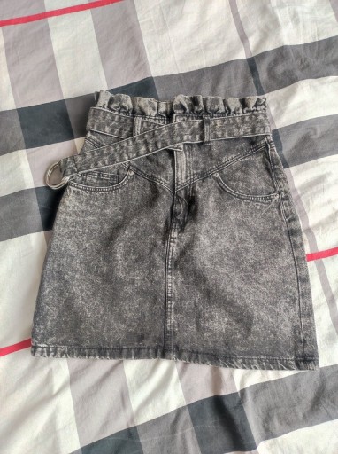 Zdjęcie oferty: Szara jeansowa spódniczka damska H&M Divided XS 