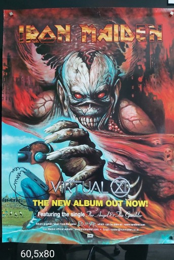 Zdjęcie oferty: Iron Maiden Virtual XI plakat