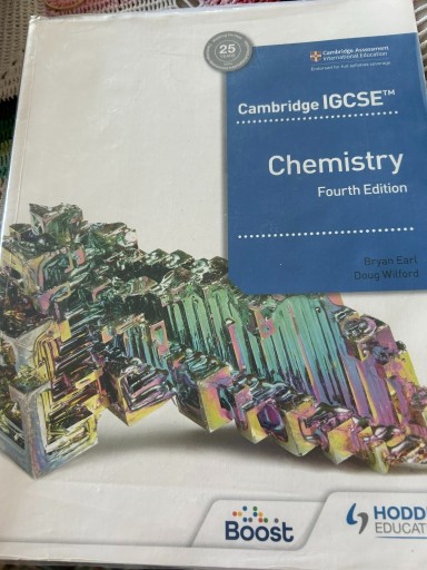 Zdjęcie oferty: Chemistry Cambridge IGCSE Hodder Education