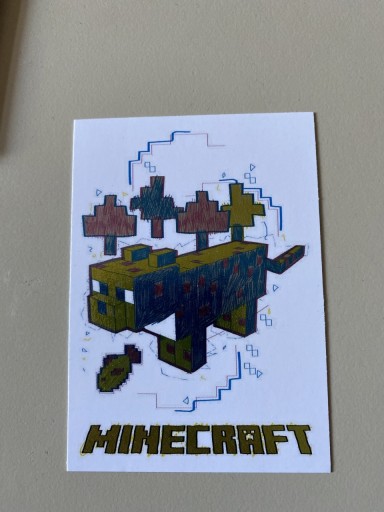 Zdjęcie oferty: Panini minecraft nr 129