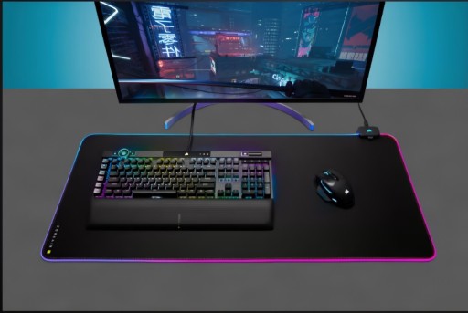 Zdjęcie oferty: Podkładka pod mysz i klawiaturę Corsair MM700 RGB