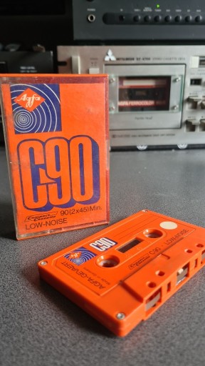 Zdjęcie oferty: AGFA C90 low-noise - kaseta czysta