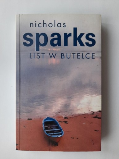 Zdjęcie oferty: Nicholas Sparks List w butelce
