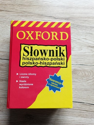 Zdjęcie oferty: Oxford Słownik hiszpańsko-polski